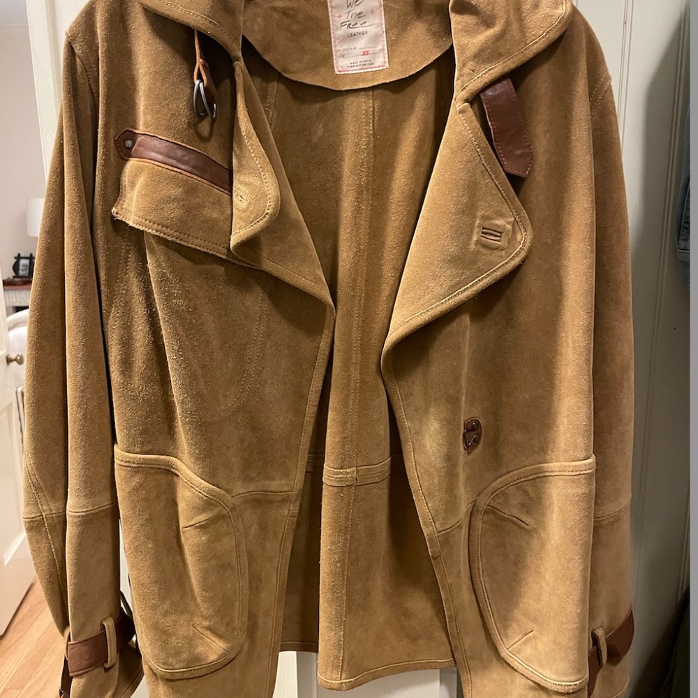 Free People: "We the Free Best of Me Suede Jacket"